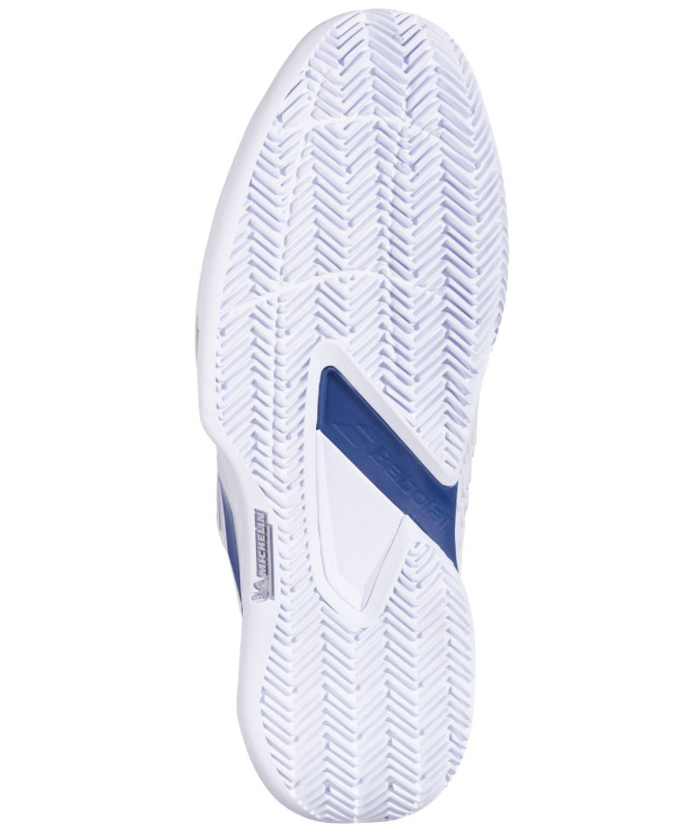 Мужские кроссовки теннисные Babolat Propulse Fury 3 Clay - white/dark blue