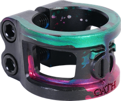 Зажим для трюкового самоката Oath Cage v2 HIC (зеленый / розовый / черный)