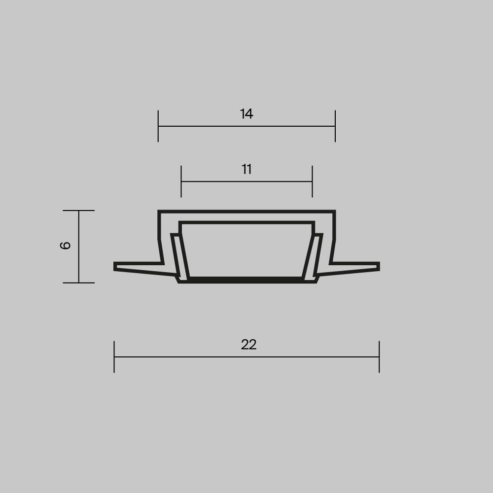 Профиль Led Strip 632010