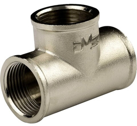 Тройник лат. ВВВ 3/4" Никель