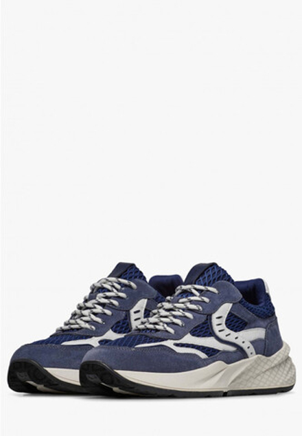 Кроссовки муж. Voile Blanche Club22 синие с белым