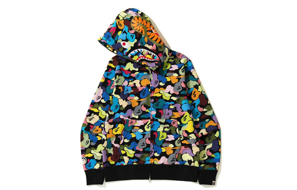 A Bathing Ape Multi Camo Wide Fit Pullover Худи