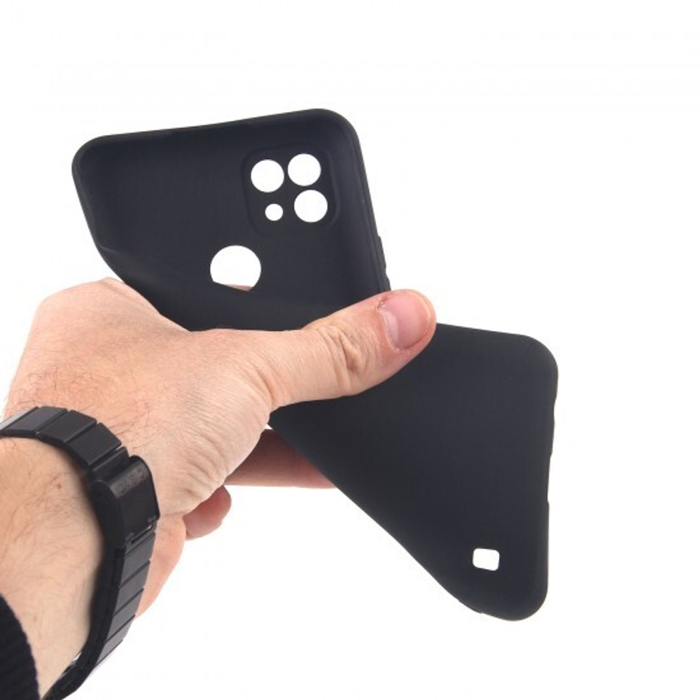 Чехол для Realme C21, ТПУ, 011010 Темно-синий