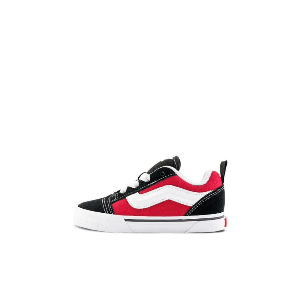 Детские кеды Vans Knu Skool Toddler 'Black Red' VN000DOKBRR