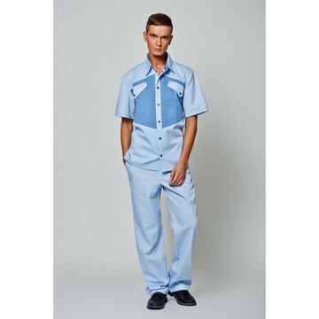 Костюм "Озон" брюки (голубой/василек)