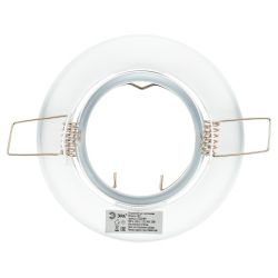 Светильник встраиваемый штампованный ЭРА ST2A WH под лампу MR16 GU5.3 поворотный белый