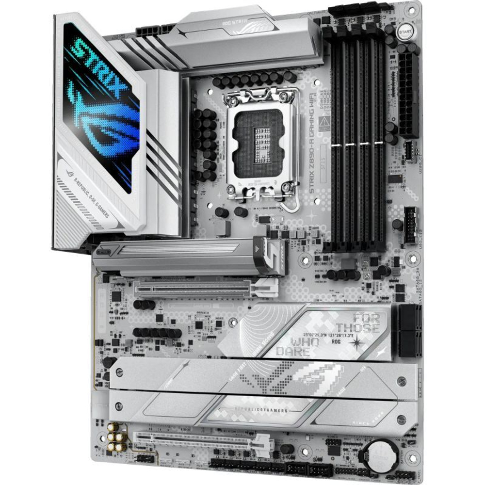 Материнская плата ASUS ROG STRIX Z890-A GAMING WIFI, LGA1851, DDR5, ATX