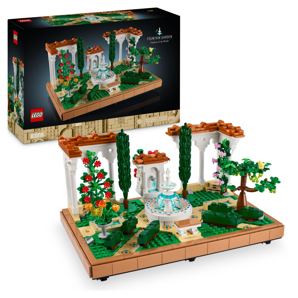 LEGO Icons - Фонтан в саду 10359