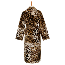 Халат-кимоно сатиновый Roberto Cavalli Bravo коричневый