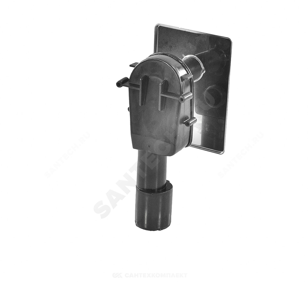 Сифон для стиральной машины 3/4"x40/50 скрытый монтаж HL HL400