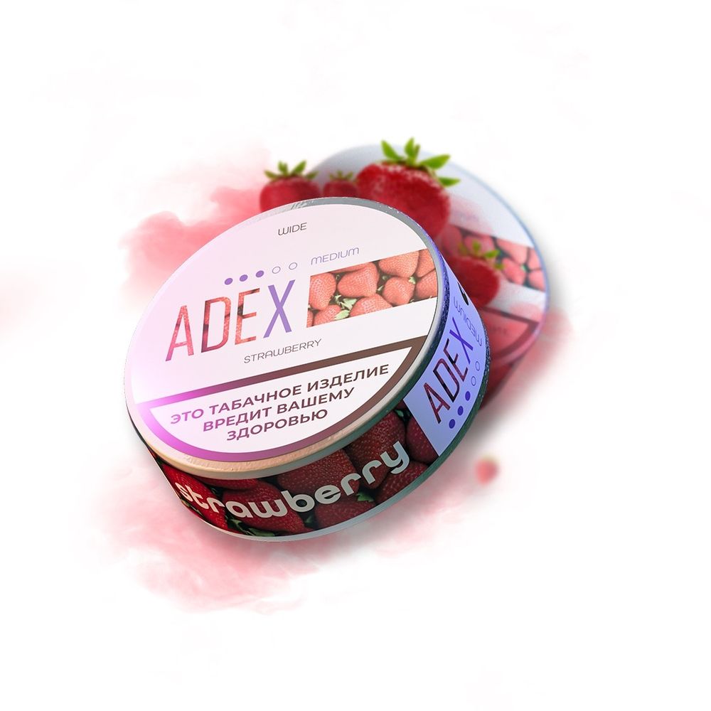 Жевательный табак Adex Wide Medium - Strawberry