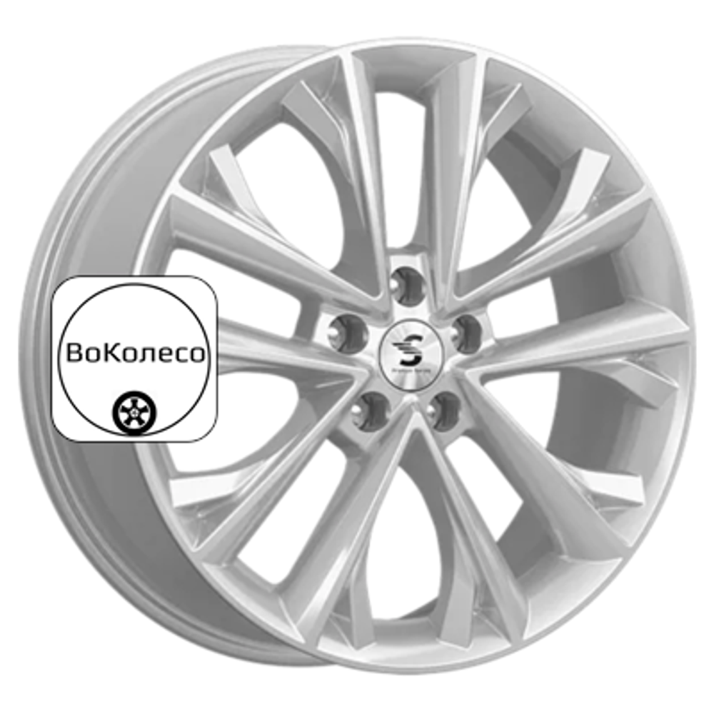 7x18/5x114,3 ET53 D54,1 КР012 (Coolray) Elite Silver Premium Series