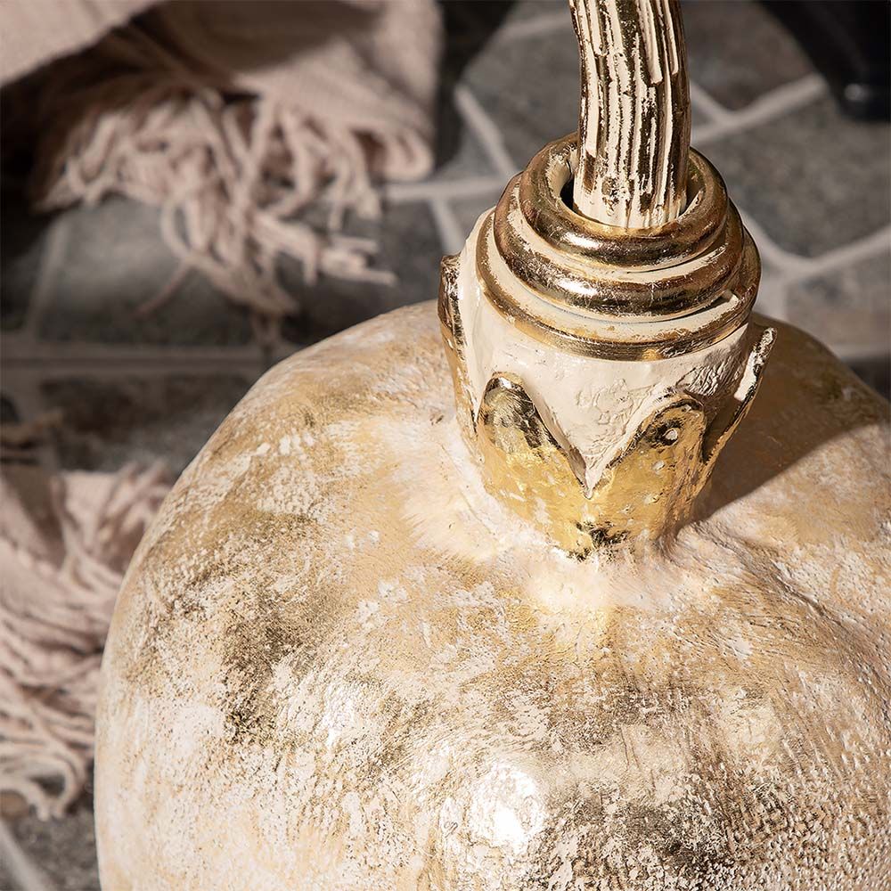 Столик декоративный Жемчужный гранат Айвори Мраморное золото