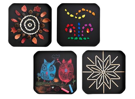 Fun2 Play Поднос (крышка) Черный 4 шт.