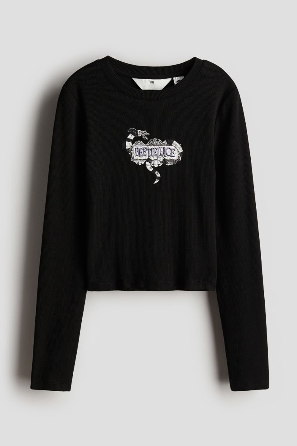 Top negro h&m 2025
