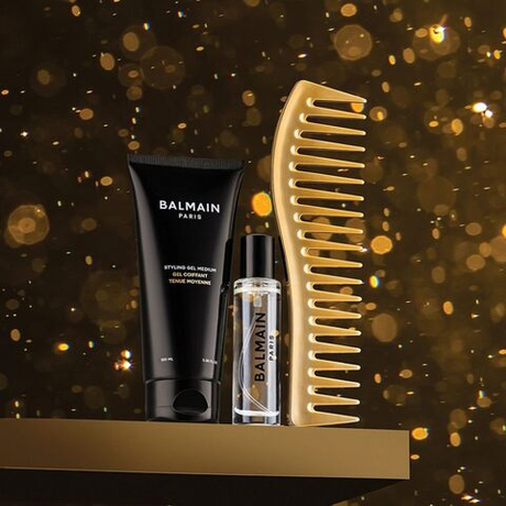 Balmain Hair Couture Лимитированный набор Limited Edition Homme Styling Set (расческа, гель, парфюм)