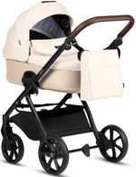 Детская коляска Tutis Leo 3 Plus 3 в 1 с автокреслом Beno Beige 1582228 Caramel