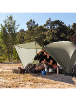 Палатка Naturehike Mongar PRO 2-местная, алюминиевый каркас, коричневая