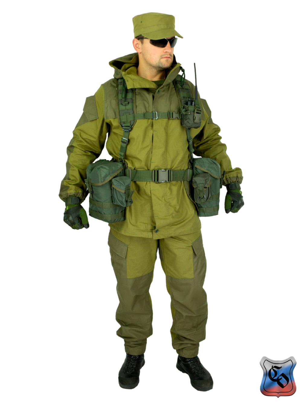 Подсумок SSO ПРГ 1 MOLLE с бесшумной застёжкой (Олива)