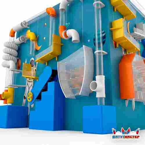 Пневмолабиринт детский «Космодром приключений», 2×1,5×1,8 м