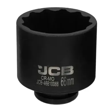Головка ударная глубокая 66мм (12гр.), 3/4'' JCB JCB-46810066