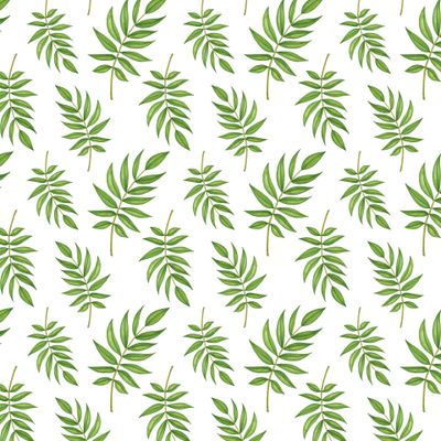 Зелёные листья