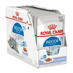 Royal Canin корм консервированный для пожилых кошек 7+ кусочки в желе домашние стерилизованные