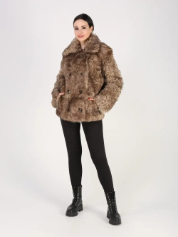 Дубленка зимняя шуба натуральная короткая