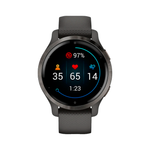 Умные часы Garmin Venu 2S, 40.4mm, Graphite (010-02429-10)