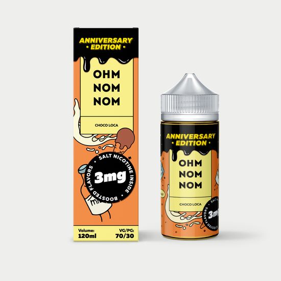 Жидкость OhmNomNom (120 мл, 3 мг) Choco Loca