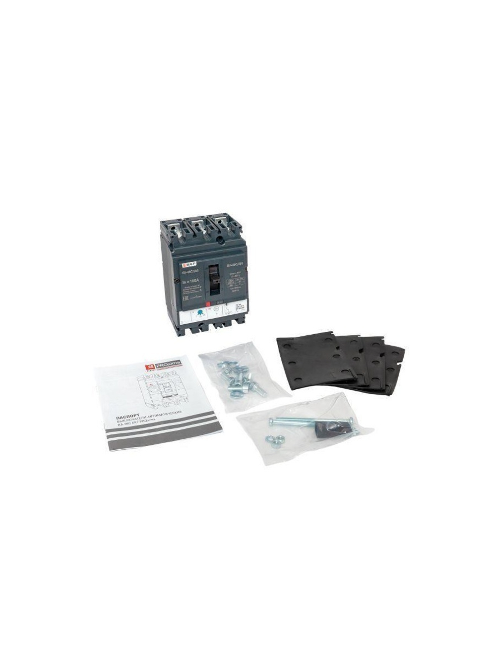 Выключатель автоматический 3п 250/160А 45кА ВА-99C Compact NS PROxima EKF mccb99C-250-160