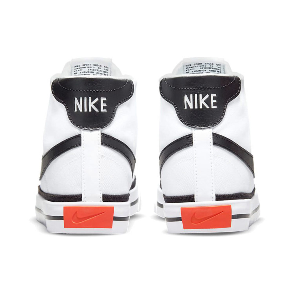 Кроссовки Nike Court Legacy Canvas Mid White Black
