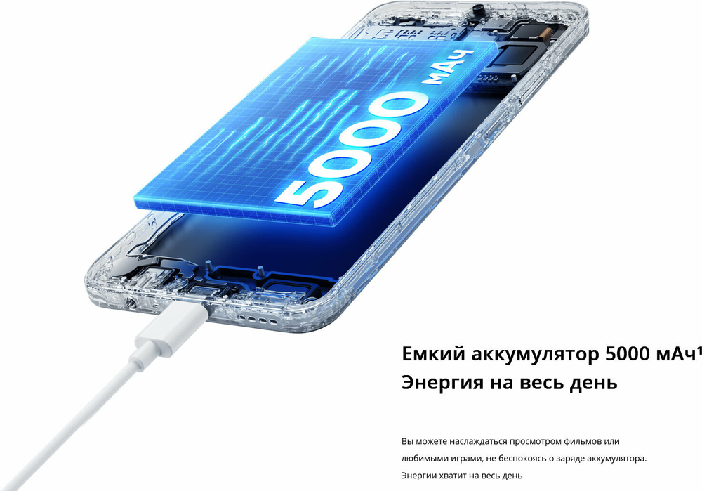 Смартфон realme C53 6/128 ГБ RU, Dual nano SIM, глубокий черный