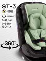 Автокресло детское AMAROBABY ST-3,Isofix класс D, группа 0+/1/2/3