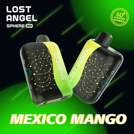 Lost angel Sphere 35k Mexico mango - мексиканский манго 35000 затяжек 20мг Hard (2% Hard)
