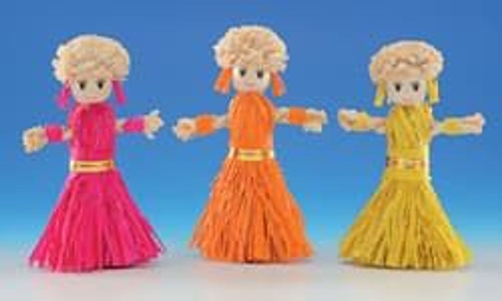 Игрушка для грызунов КУКЛЫ 8см