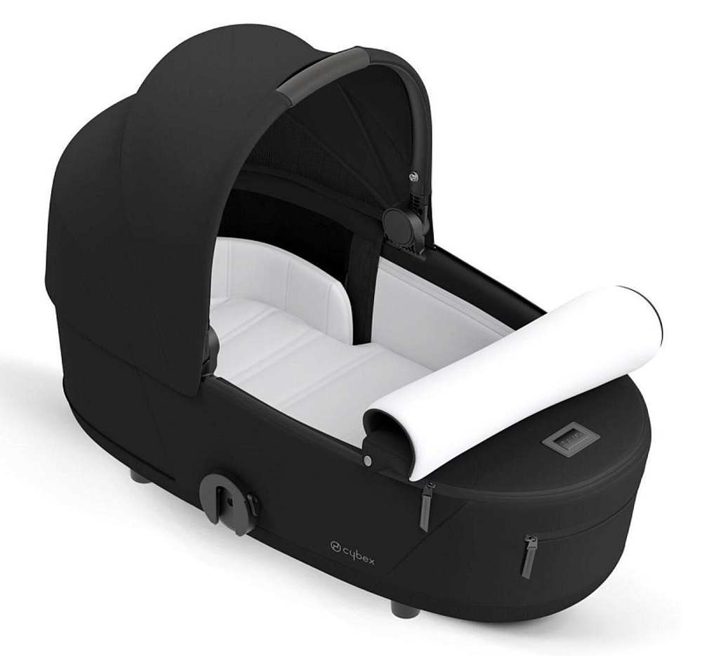 Коляска для новорожденных Cybex Mios III Sepia Black/Chrome Black