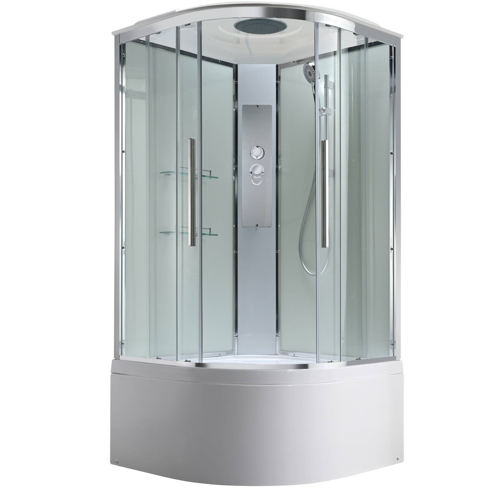 Душевая кабина AvaCan (АваКан) EM5080T с высоким поддоном, 80х80х220