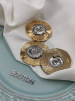 Пуговицы биколорные массивные рельефные