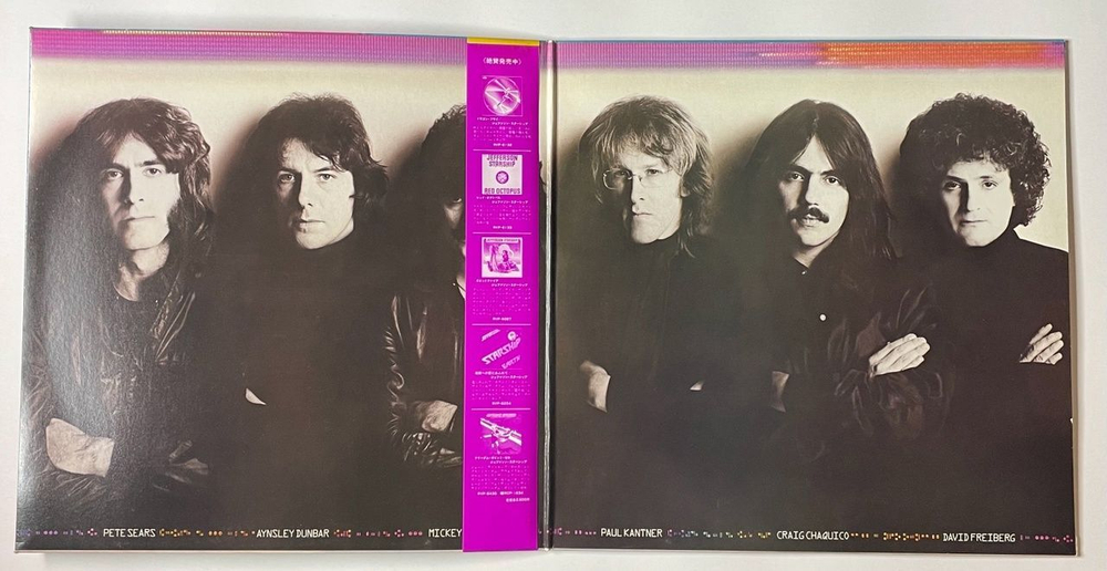 Винтажная виниловая пластинка LP Jefferson Starship Modern Times (Japan 1981) (Obi) Modern Times