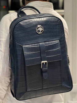 Рюкзак Stefano Ricci из кожи крокодила
