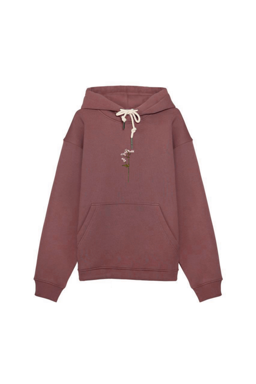 Худи Warm Гречиха брусничное