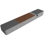 Klipsch Flexus Soundbar Core 100 2.1 Dolby Atmos, Walnut