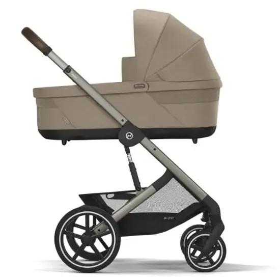 Коляска 2 в 1 Cybex Balios S Lux 2025 (Almond beige/Taupe)