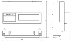 Инкотекс Счетчик "Меркурий" 231 АТ-01I 3ф 5-60А 1 класс точности; многотарифный