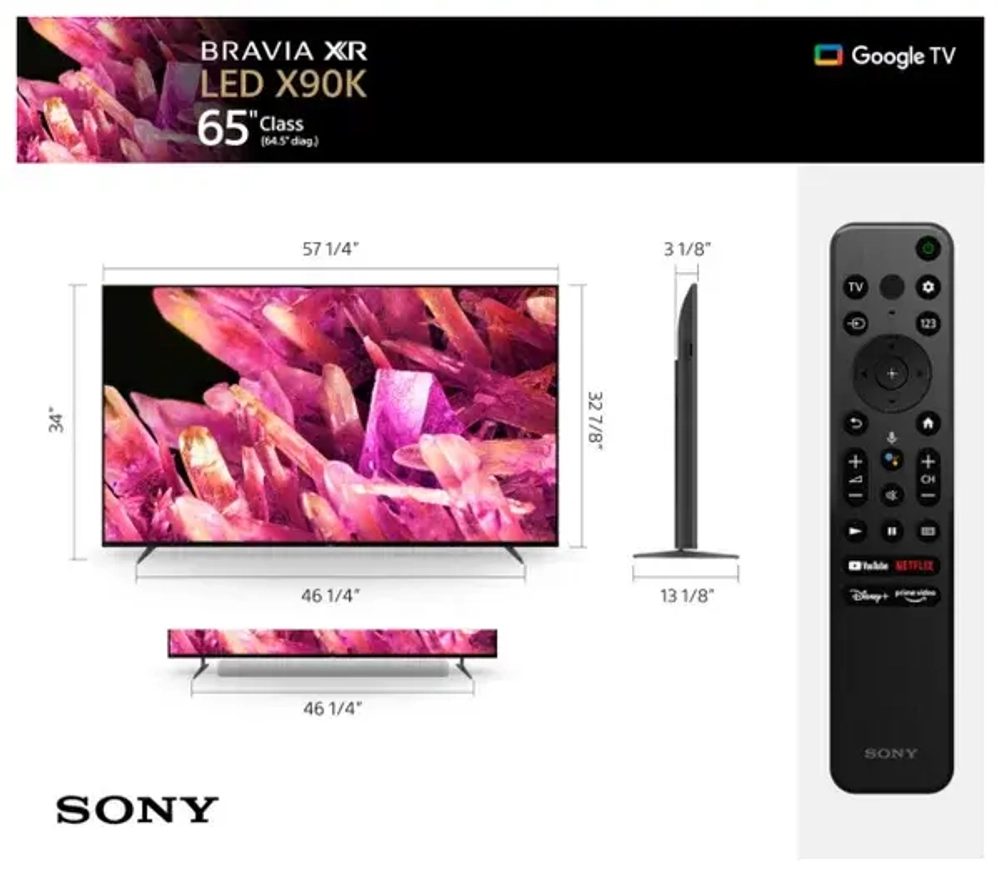 Телевизор Sony 55" XR-55X90K
