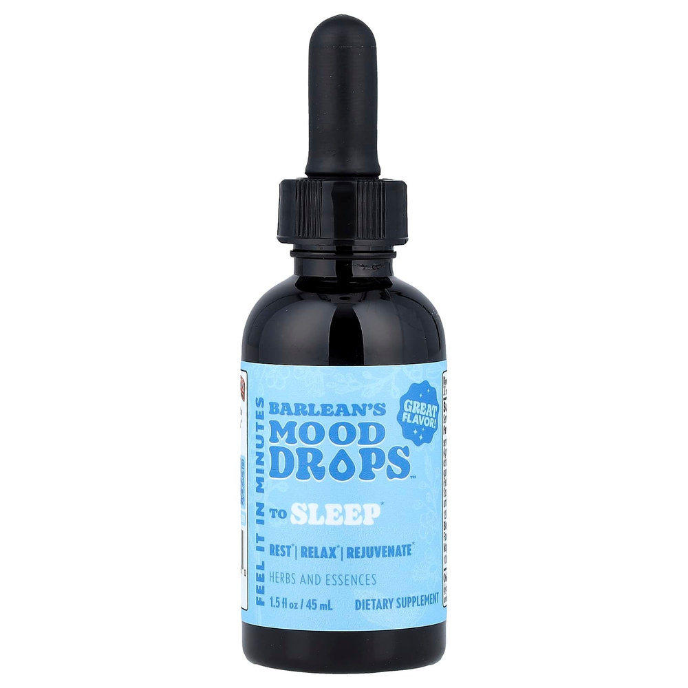 Barlean's, Mood Drops™, для сна, 45 мл (1,5 жидк. унции)