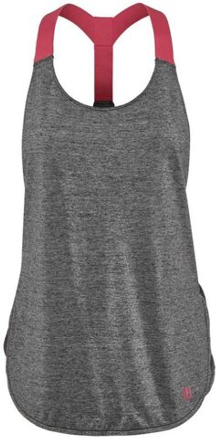 Топ теннисный Wilson Competition Flecked Tank - Gray