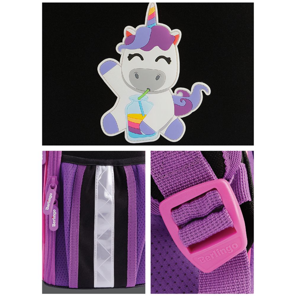 Ранец Berlingo Expert Plus "Uni style" 38*29*15см, 2 отделения, 2 кармана, анатомическая спинка