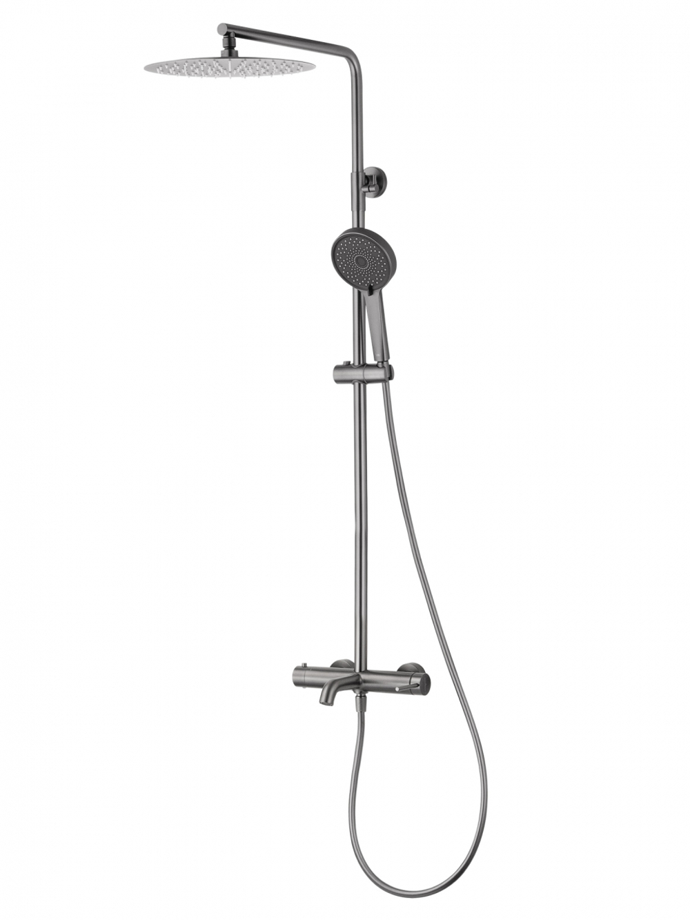 Душевая система WONZON & WOGHAND STICK, Темный графит (WW-88739017-BGM)